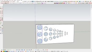 SketchUp. Плагин Memory Copy. Создание винтовой лестницы