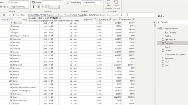 POWER BI DAX Function | Calculate VS Calculate table Dax Function | power bi tutorial for beginners