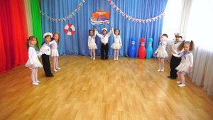 Патриотический танец "Салажата", коллектив "Сияние", 5-6 лет