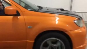 Замер мощности Mitsubishi Airtrek Turbo