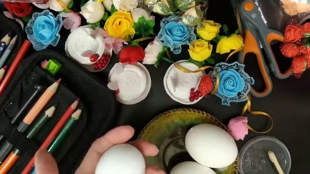 Готовимся к Пасхе! часть 1 - аппликация смотреть онлайн