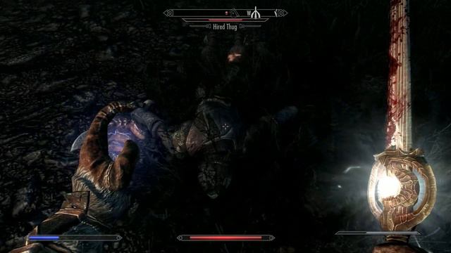Skyrim Enhanced Edition Knocked Down Enemies Bug смотреть онлайн