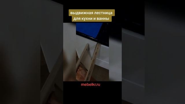 выдвижная лестница для кухни или ванны