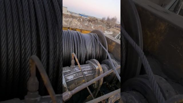 Как поменять трос-канат на автокране смотреть онлайн