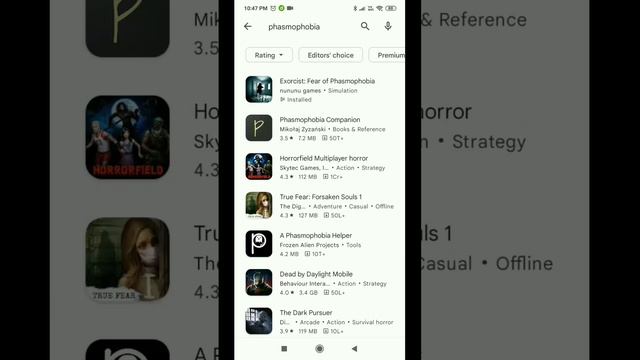 How to download Most Scary & Horror Game Phasmophobia In Android 😱 ||Full Tutorial 2022||Gzb #short
