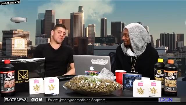 Ник Диаз в гостях у Снуп Дога смотреть онлайн