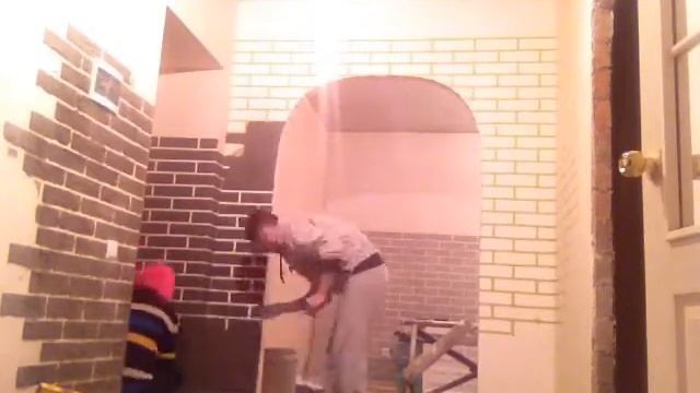 Имитация кирпичной стены своими руками. Часть 4. Hyperlapse смотреть онлайн