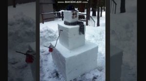 Упоротые и странные снеговики