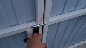 Простые ВОРОТА с калиткой. Как сделать самому, за несколько дней