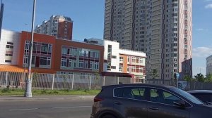 Москва. Новая Некрасовка и ее интересные цветовые решения.