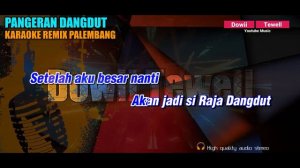 PANGERAN DANGDUT - ABIEM NGESTI KARAOKE REMIX PALEMBANG