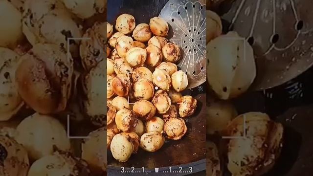 Жареные пельмени, готовим в казане, легко и просто, а так вкусно