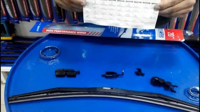 Обзор товара. Стеклоочистители гибридные SPARCO. смотреть онлайн