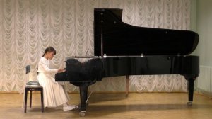 Ploshko Amelie (10y.o.) D.Scarlatti Sonata A major K.322