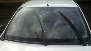 работа щёток и омывателя