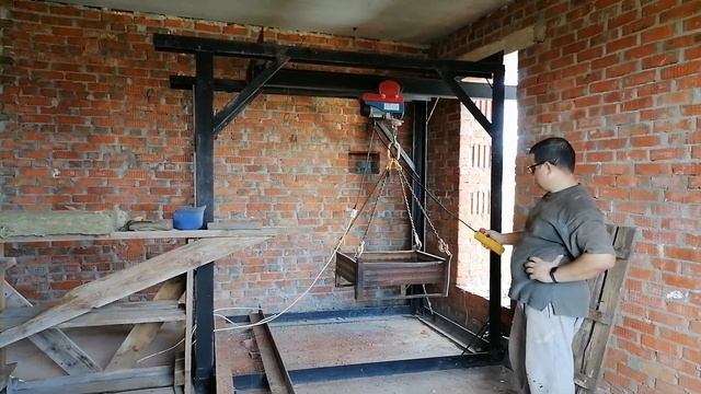 подъемное устройство на моей стройке смотреть онлайн