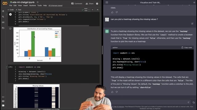 Analyzing data with CHATGPT | EDA | Crash Course (Training Machine Learning Model) смотреть онлайн