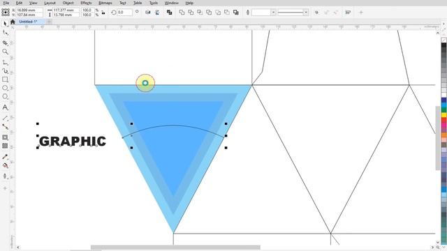 Diamond shaped box designing in coreldraw | Box designing | Box designing in coreldraw смотреть онлайн