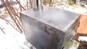 Изготовление печки для палатки, часть 2