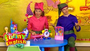 Funny English. Выпуск 14 — Мебель и предлоги | Телеканал Карусель