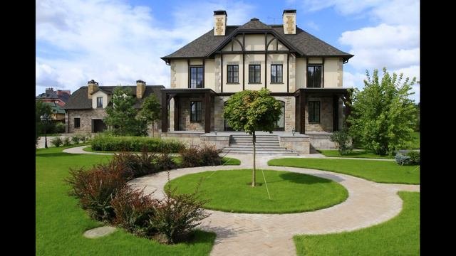 🏡 160 удивительных идей оформления участка. Лужайка перед домом своими руками