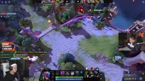 БУСТЕР ИГРАЕТ В ДОТУ С ДИЛАРОЙ, РОСТИКОМ, ЛИКСОМ И ГОЛОВАЧЕМ