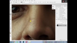 Professional retouching with mixer brush in photoshop cc