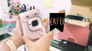 Vlog | Unboxing Fujifilm Instax Mini LiPlay Blush Gold