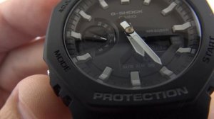 Casio G-Shock GA-2100-1AER Unboxing 4K