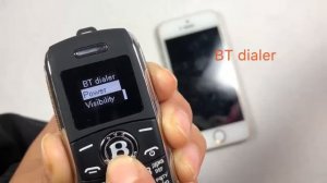 Мини мобильный Bentli телефон с двумя sim картами маленький сотовый