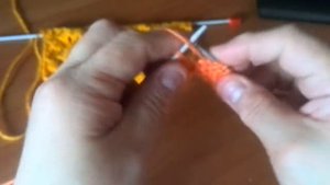 Двусторонний узор спицами ГРИБОЧКИ ЗМЕЙКА