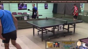 Der Materialspezialist Power Pipes 1.5 мм - разница траекторий блока с YINHE Apollo 5 sponge 37