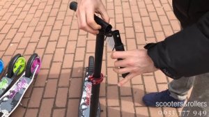 Explore Degree Super | Самокат с колесами 18 cм, алюминиевый, abec 7