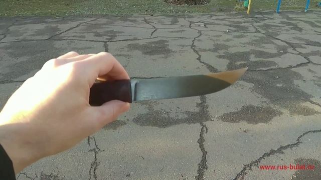 нож Советский охотничий. Русский Булат. смотреть онлайн