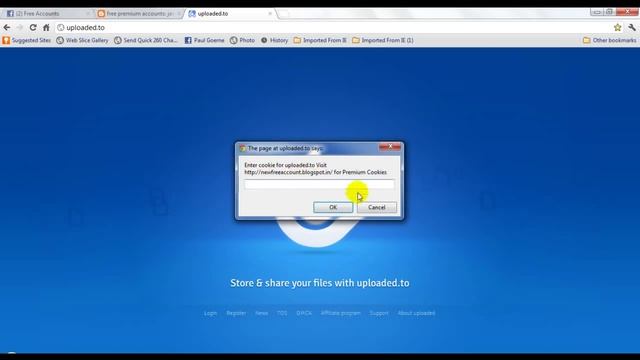 How To Use uploaded.to Cookie With Google Chrome .mp4 смотреть онлайн