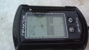 Эхолот практик ЭР-6 Про на Рыбинке.