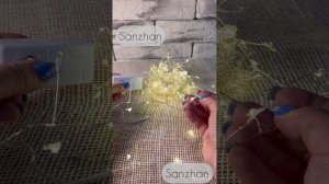 Гирлянда светодиодная  Роса мишура от сети 220v 10 м 500 диодов