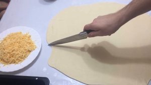 Хачапури из слоеного теста. Рецепт с сыром от Ивана!
