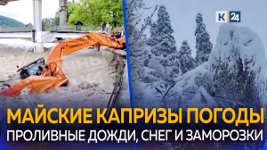 На Кубань после аномальной весенней жары пришли майские заморозки