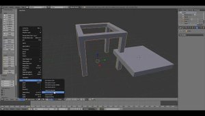 Создание мебели в программе Blender