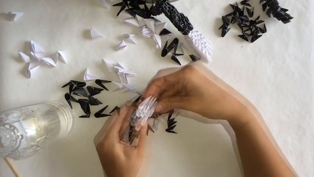 3D МОДУЛЬНОЕ ОРИГАМИ #114 БЭТМЕН смотреть онлайн