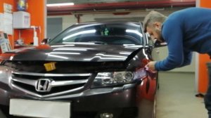 Какая пленка лучше? Honda Accord тестируем четыре вида пленки на фарах. | #PlenkiSPb