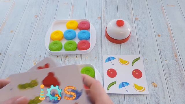 Развивающая игра внимание и ловкость в цветной реакции 5+ смотреть онлайн