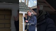 Как ухаживать за водостоком зимой?