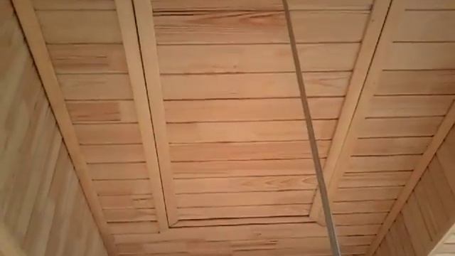 Отделка балкона деревом в п. Черданцево смотреть онлайн