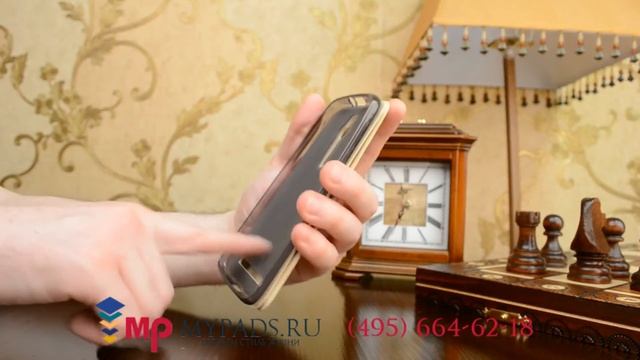 Чехол-книжка из качественной импортной кожи с подставкой для Asus Zenfone 2 ZE550ML/ZE551ML золотой смотреть онлайн