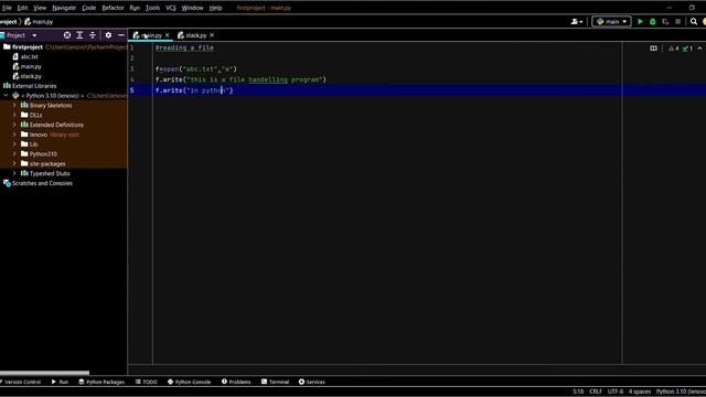 Python Programs|17|file name  program in python