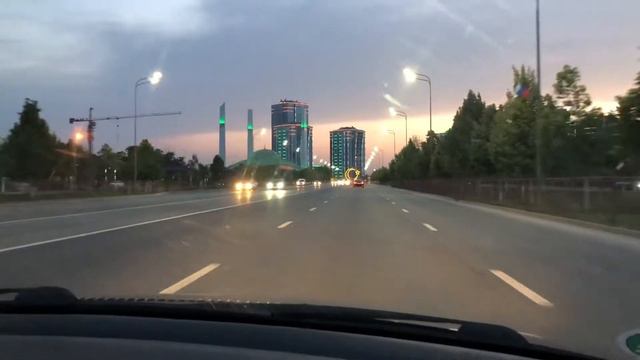 ЧЕЧНЯ/АРГУН/27#ВечернийАргун#высотки# смотреть онлайн