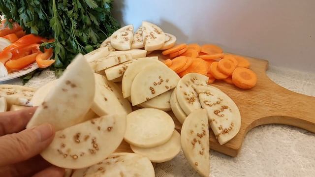 КАК ПРИГОТОВИТЬ БЕЛЫЕ БАКЛАЖАНЫ 2