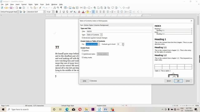LibreOffice writer tutorial insert menu part 2 in hindi смотреть онлайн
